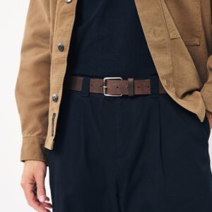 Brown Casual Leather Belt