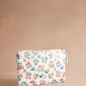 Cath Kidston Ecru Marble Zip-Up Purse