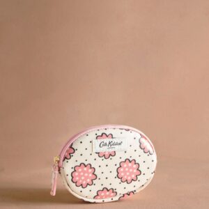 Cath Kidston Ecru Posey Round Pocket Purse