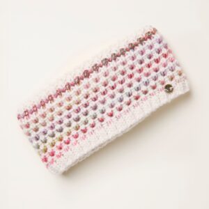FatFace Ivory Spacedye Knitted Headband