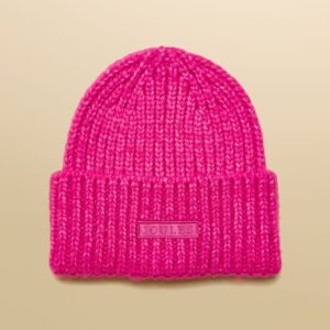 Joules Rosa Pink Beanie Hat